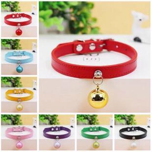 t宠物用品狗圈颈圈狗狗项圈猫咪项圈小型犬带大铃铛项圈猫项圈泰