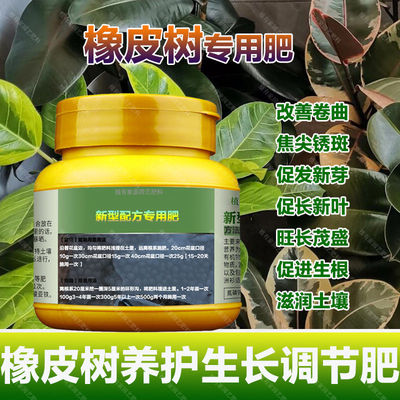 橡皮树专用肥料花叶橡皮树四季常青黑金刚橡皮树营养液盆栽叶面肥