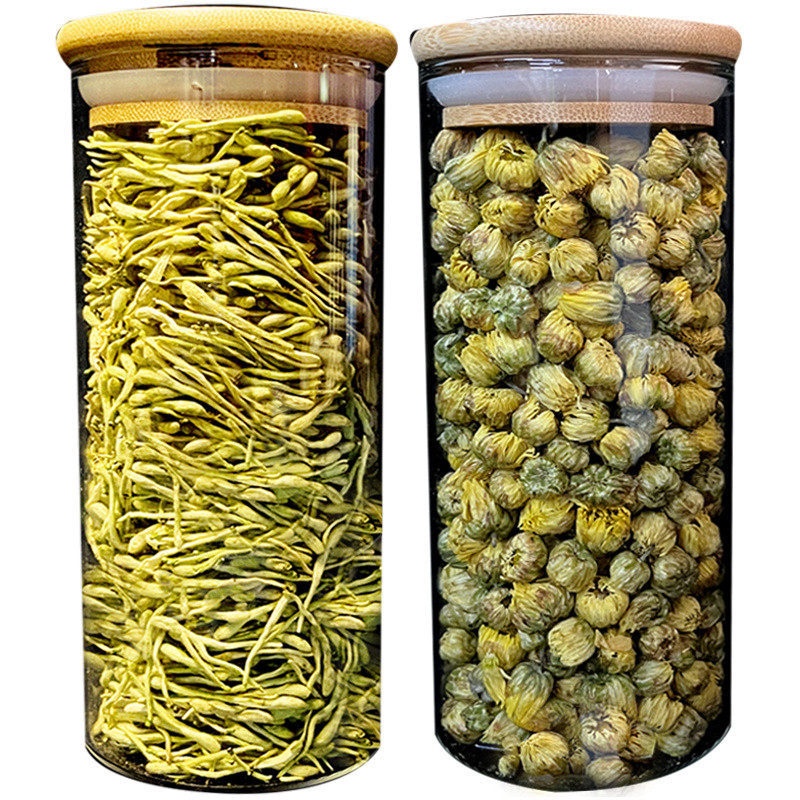 新货金银花菊花茶组合装装解暑凉茶花草茶胎菊王泡水王正品清凉