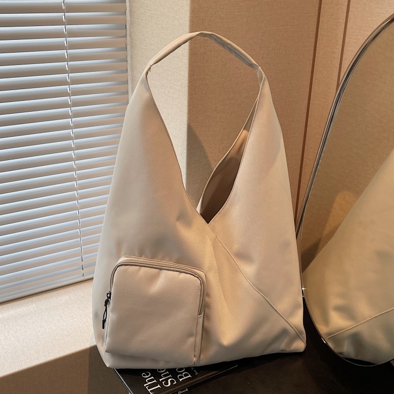 森系文艺风大容量腋下包