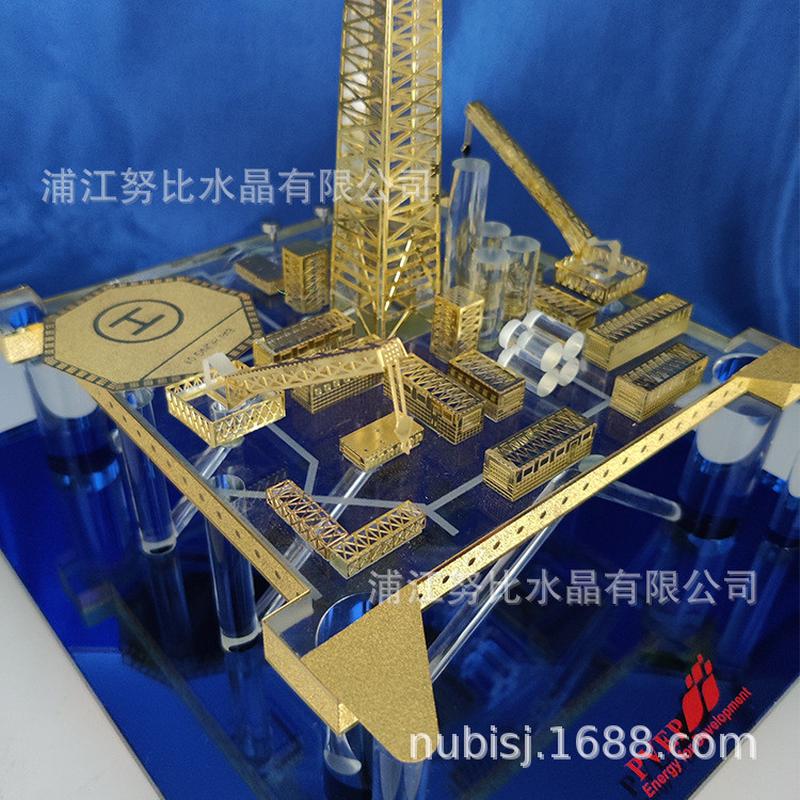 订做楼模水晶3d模型定制水晶内雕摆件建筑地标模型纪念品礼品
