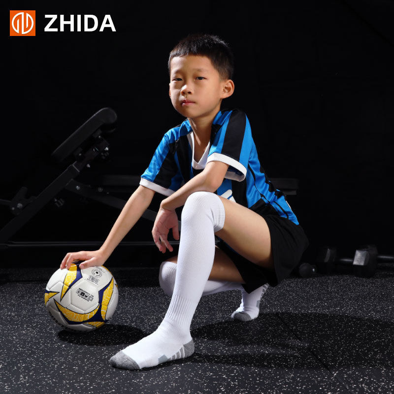 ZHIDA制达 儿童长筒足球袜男童女童专业过膝秋冬透气毛巾底袜