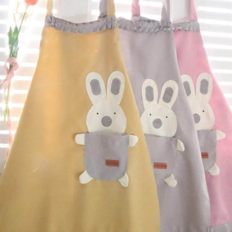 围裙女2023新款防水防油家用厨房工作服男士做饭餐饮专用条纹兔,家庭/个人清洁工具,围裙,淘宝优惠券,粉丝福利购,淘宝优惠卷