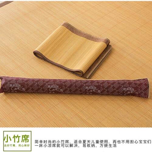 1.51米9m夏季0单人床学生凉席宿舍竹席子8500..1.2儿童8寝室.定做