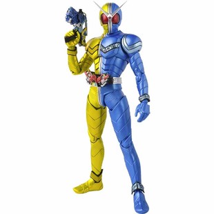 限定版SHF真骨雕假面琦仕W月神扳机獠牙王牌Luna黄蓝关节可动礼物