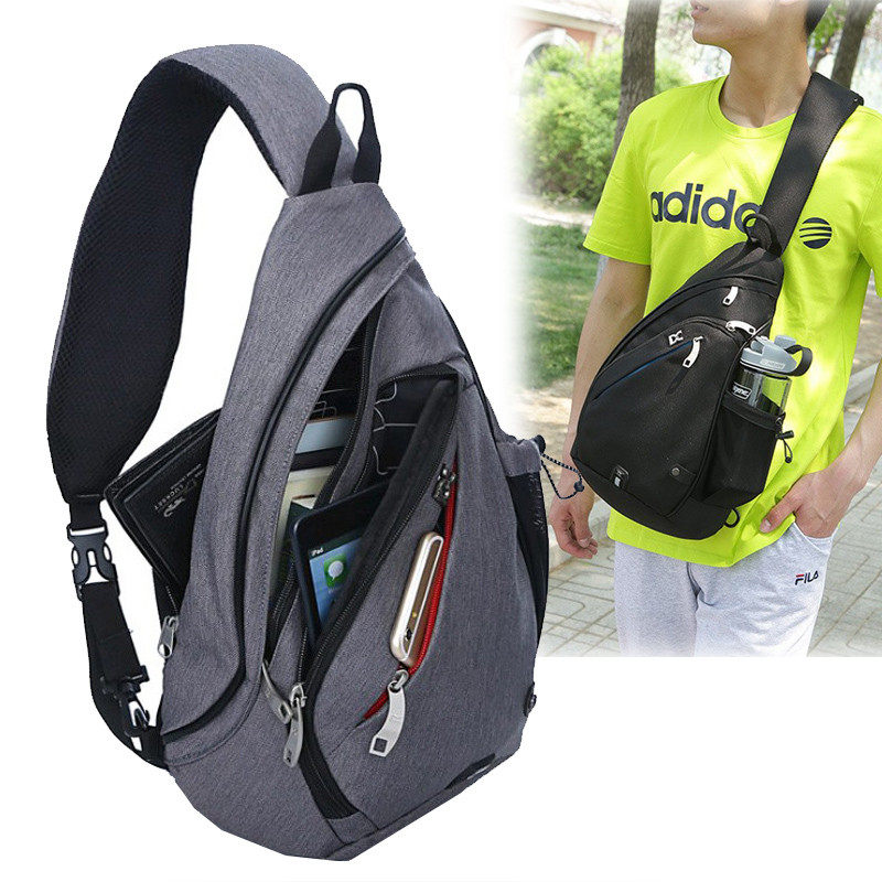 休闲潮男大号胸包单肩包斜挎包运动三角包韩版胸前跨包背包水滴包,箱包皮具/热销女包/男包,男士包袋,淘宝优惠券,粉丝福利购,淘宝优惠卷