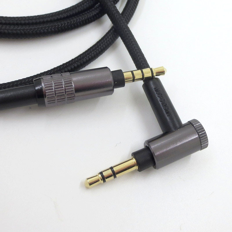 适用于MUC-S12SM1镀银线音频线3.5公对公线1000XM4/1adc耳机线