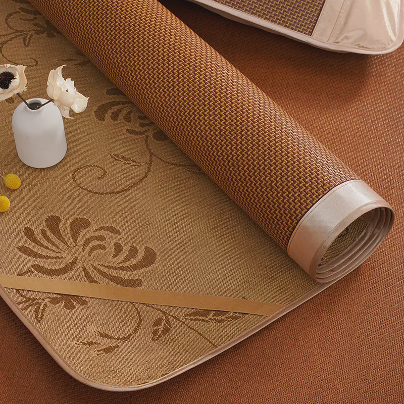 夏季高档藤席凉席双面可折叠1.8米床冰丝席裸睡家用草席子1.5米,床上用品,藤席,淘宝优惠券,粉丝福利购,淘宝优惠卷