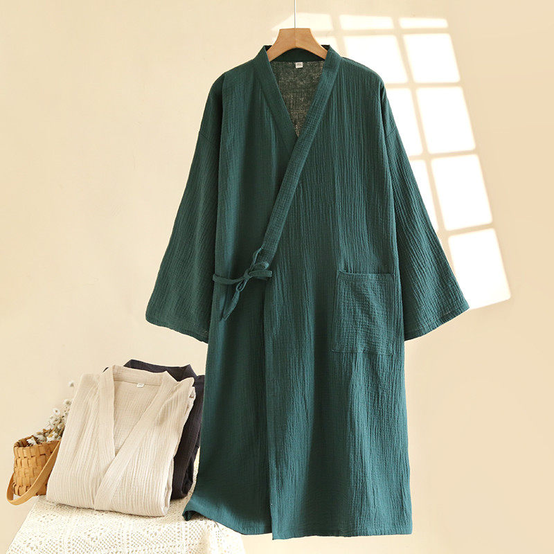 日式情侣和服睡袍浴袍男女春秋夏季纯棉纱布薄款家居服睡衣浴衣,女士内衣/男士内衣/家居服,睡袍/浴袍,淘宝优惠券,粉丝福利购,淘宝优惠卷