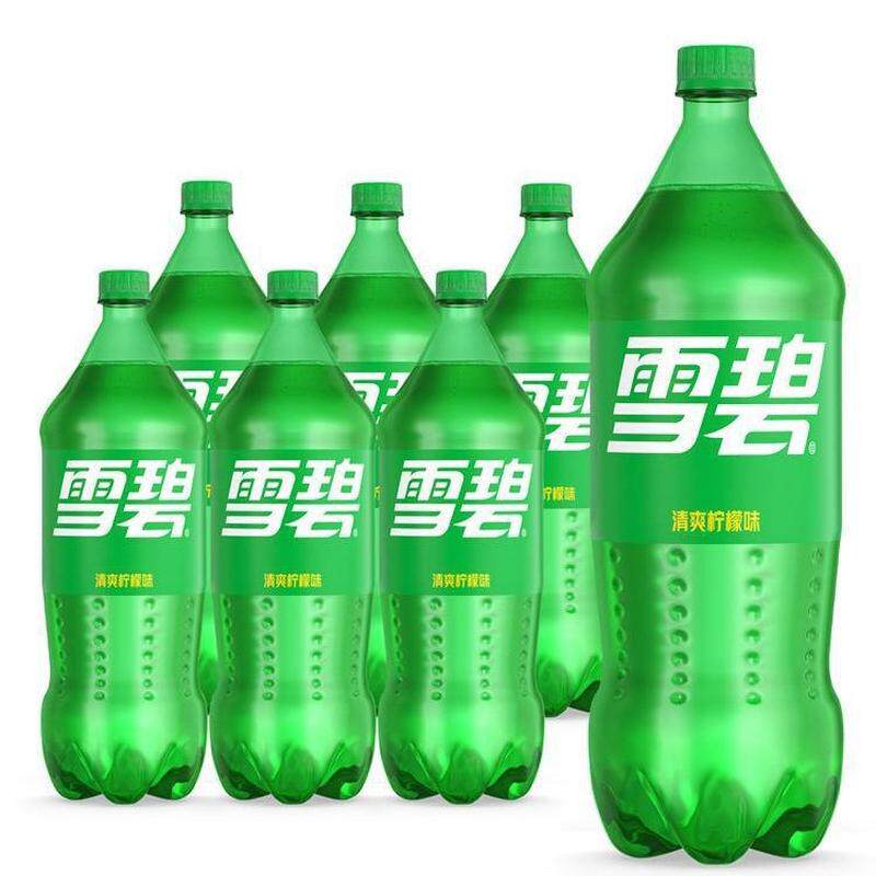 新货雪碧芬达2升1.25升碳酸饮料大瓶家庭分享汽水饮品果粒橙