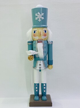 圣诞用品 sb58517 36cm夹子胡桃木偶胡摆件桃钳气氛布置用品