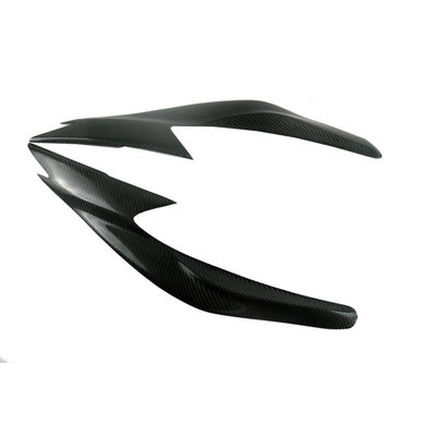 适用于16-18款日产天籁碳纤灯眉 改装灯眉 眼眉大灯装饰条贴件