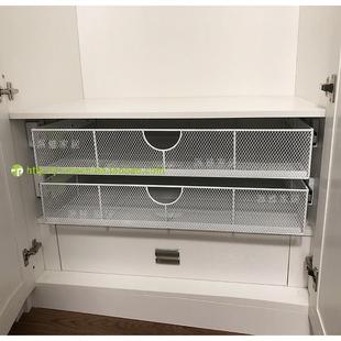 定做拉篮1 派雅家居 衣柜拉篮 卧室抽屉拉篮 衣帽间储物篮