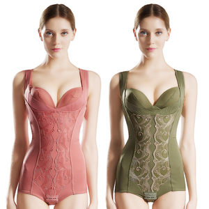 舒媛紧身收肚子连体塑身衣收腹束腰托胸美体束身保暖内衣女士加厚