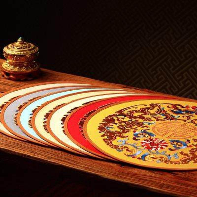 花瓶垫布西餐盘垫用装饰垫刺绣烟灰缸垫隔热茶几杯垫中式餐桌垫,居家布艺,餐垫,淘宝优惠券,粉丝福利购,淘宝优惠卷