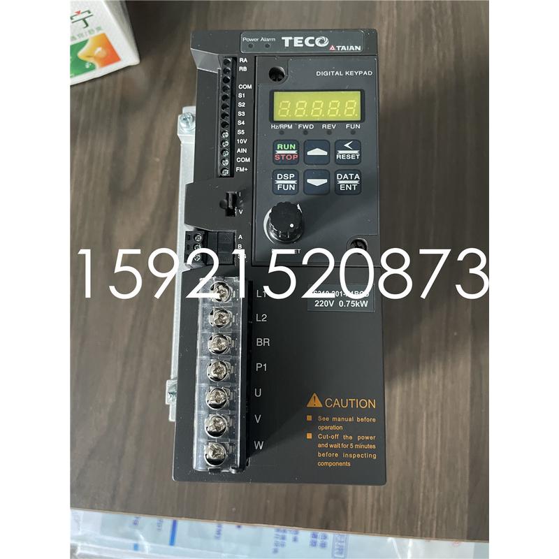 全新S310-201-H1BCD 东元台安变频器现货0.75KW220V没有包装的