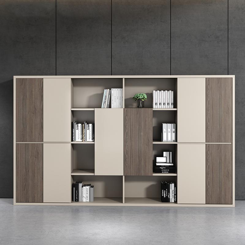 档办文公室书柜家具JS-SG210挂衣柜办公柜子财务件木质落地资柜料