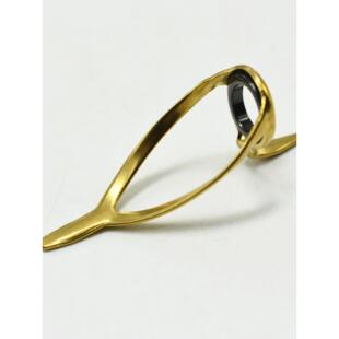 金色路亚导环导眼改装 DIY配件过导线环放流竿铁板海甩抛鱼竿锚杆