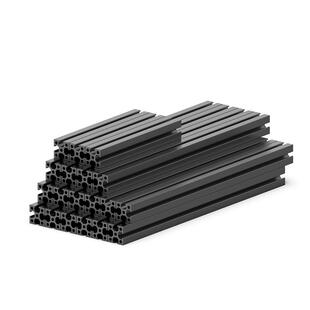 VORON卧龙型材 1515国标6063铝型材 阳极氧化黑 已攻丝钻孔配件套