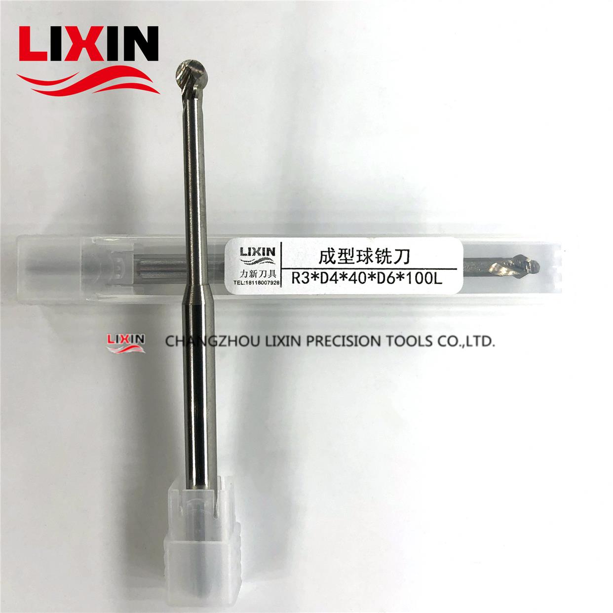 现货加长棒棒糖铣刀铝用成型球头铣刀 R3*D4*40*D6*100L 倒角铣刀