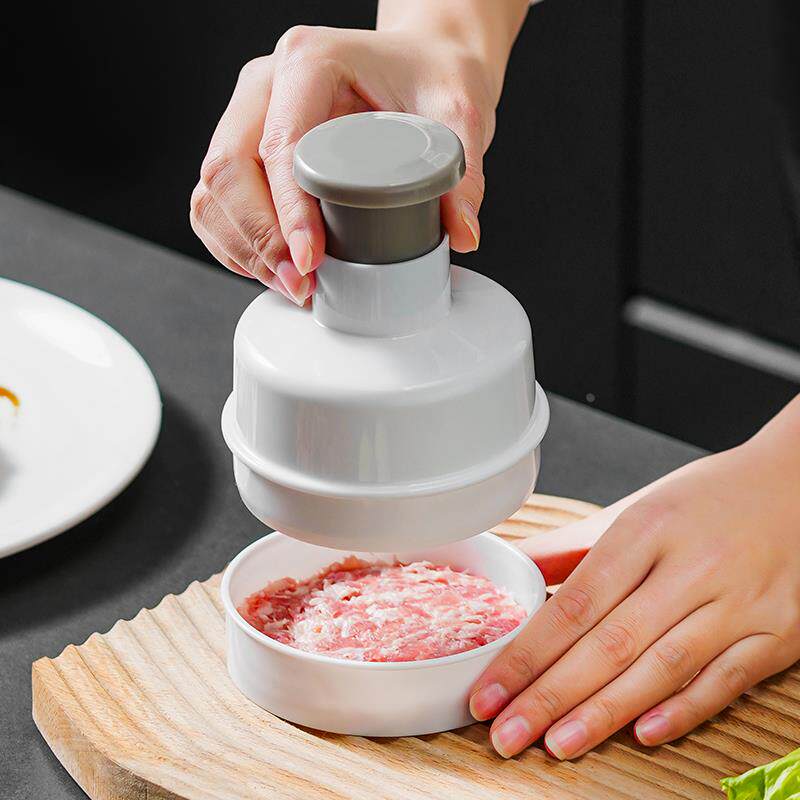 汉堡压肉器圆形压饼神器牛排辅食做牛肉饼模具宝宝煎虾饼自制模型