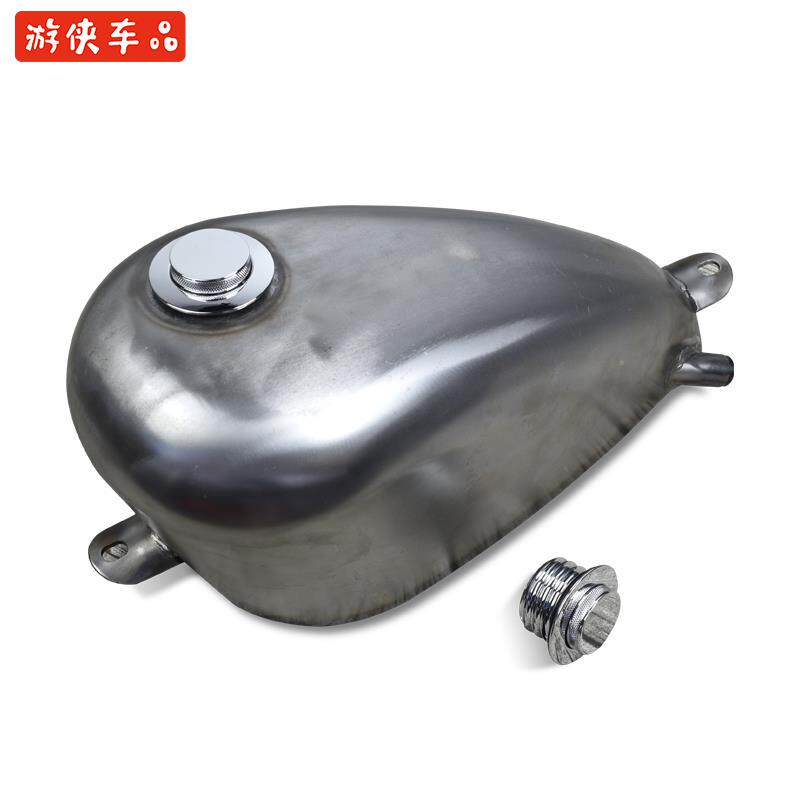 chopper哈雷883小油箱太子复古摩托车改装bobber花生米油壶沉口