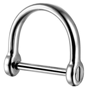 汽车钥匙马蹄扣不锈钢车钥匙连接器男士女钥匙挂件马镫扣D扣配件