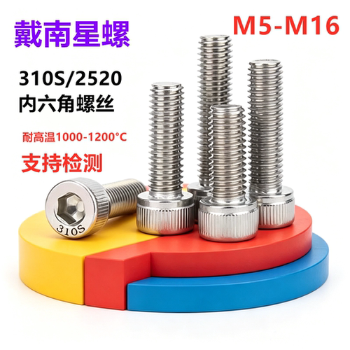 310S/2520内六角螺栓耐高温螺丝
