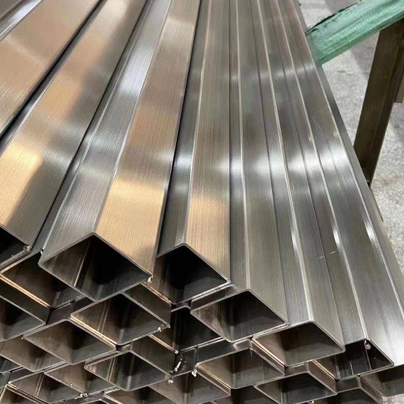 304不锈钢方管现货201不锈钢亮面矩管316拉丝方管阳光房支架