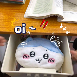 小八变乌萨奇毛绒收纳袋双面可用多功能大容量笔袋化妆品零钱收纳