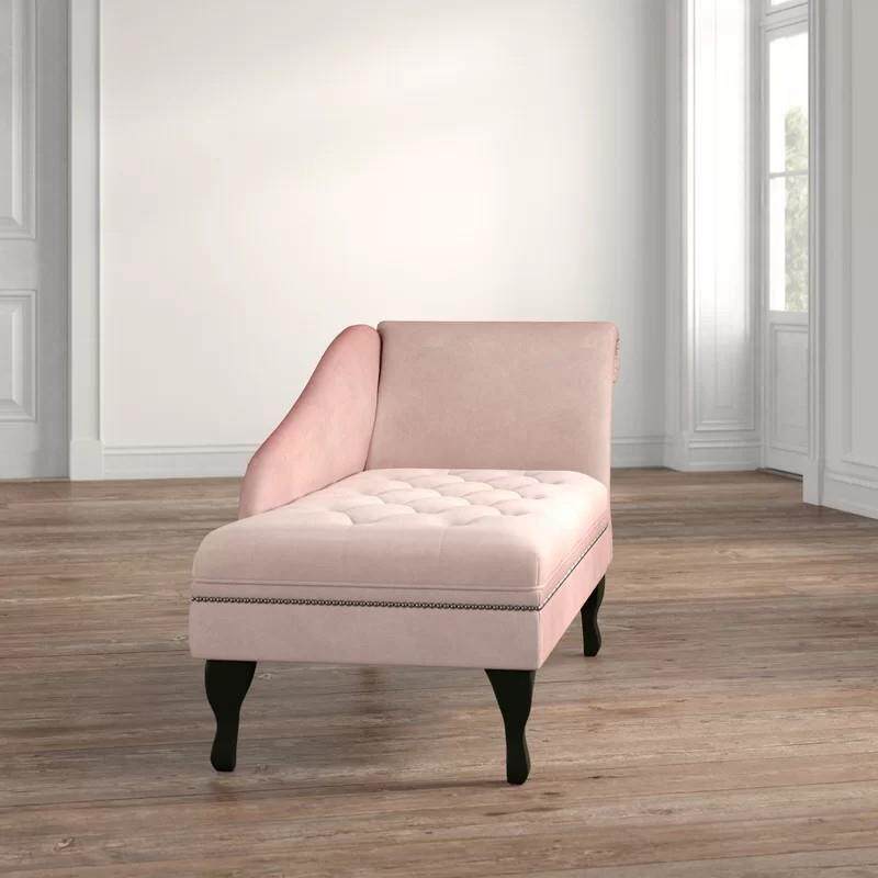 美式乡村小户型客厅布艺贵妃椅简约现代懒人躺椅北欧主卧室太妃椅