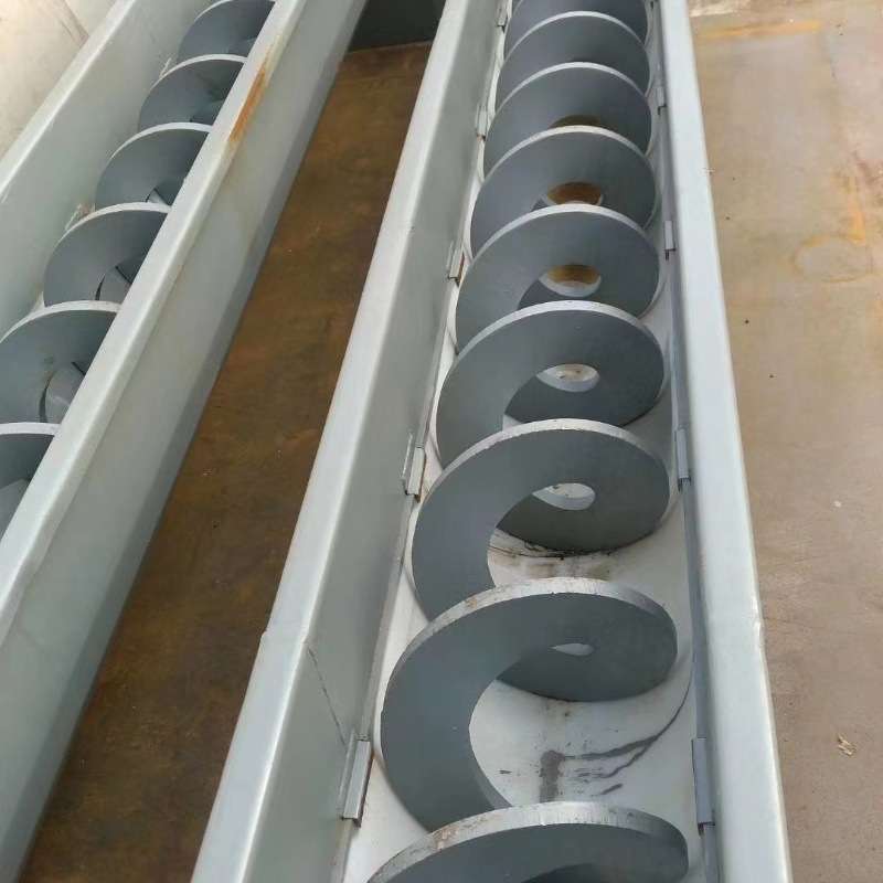 U型螺旋上料机 不锈钢螺旋输送机 无轴螺旋输送设备