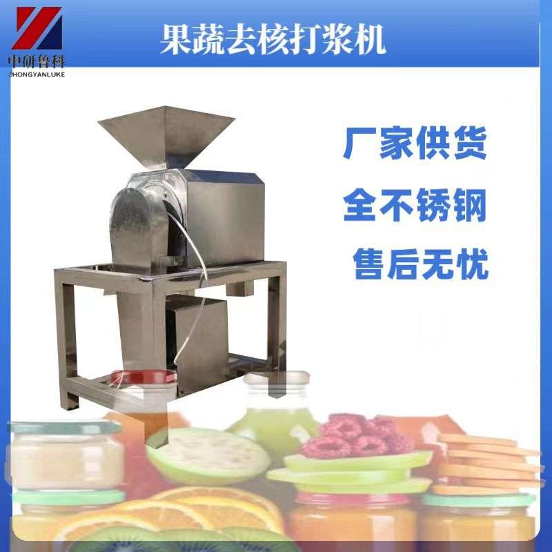 不锈钢山楂去籽打泥机 番茄辣椒打浆机 桑葚沙棘果打浆设备