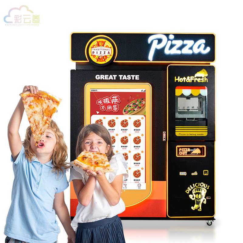 Automatic pizza machine Unmanned self-service vending machin