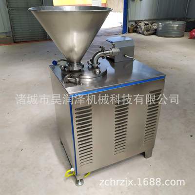 哈尔滨红肠液压灌肠机 304材质 灌制方便又快捷 30型单管灌肠机