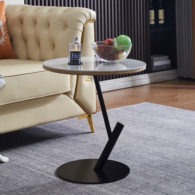 安林创意轻奢茶几家用客厅小户型沙发边几卧室简约阳台落地小桌子