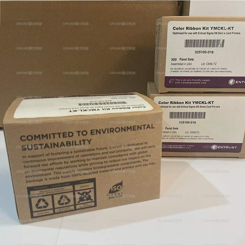 Entrust sigma DS系列证卡打印机 彩色防伪色带525100-016