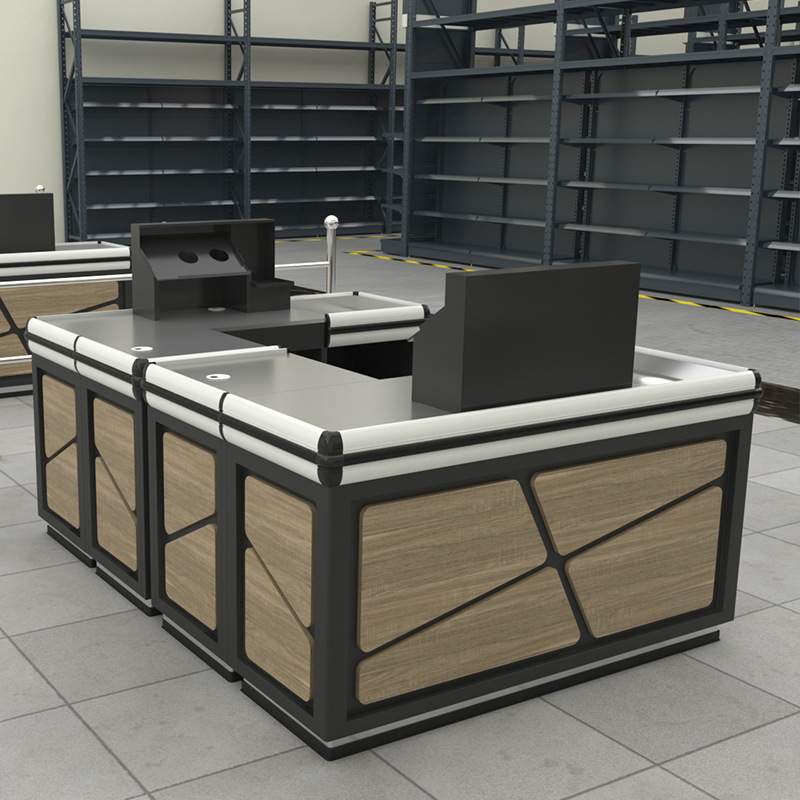 德丰收款台卖场收银台大型超市收银台商场收银台