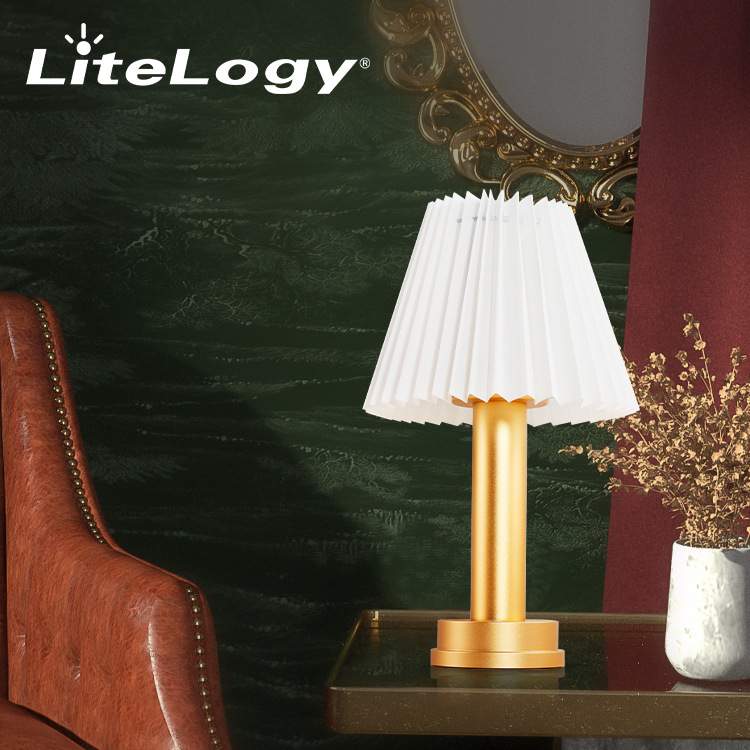 温馨氛围布艺台灯卧室客厅床头柜灯创意书房民宿房间装饰充电台灯