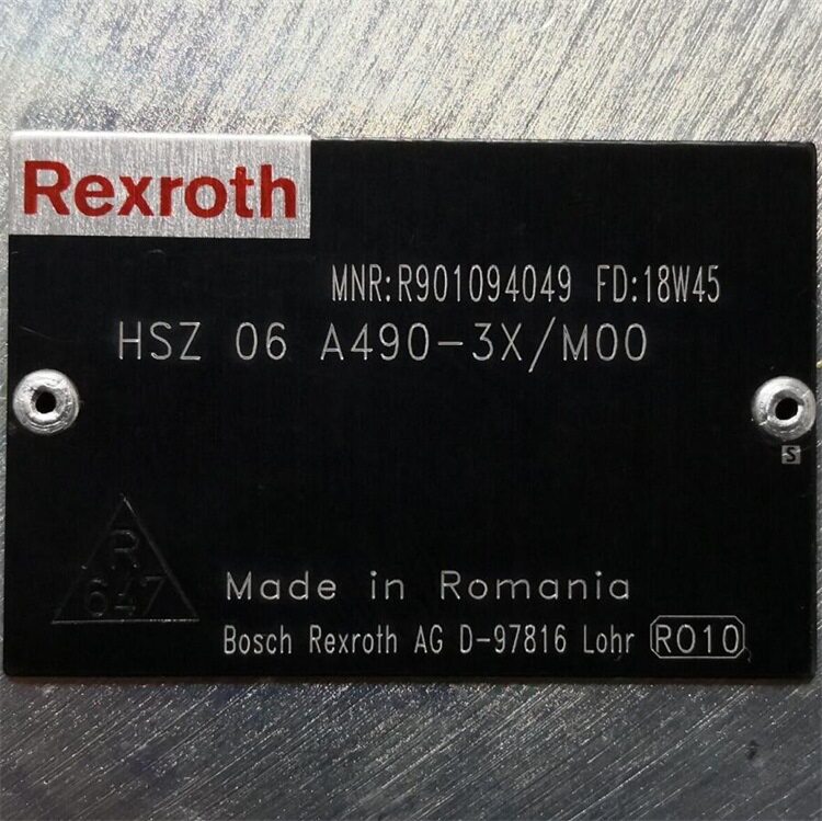 R901094049HSZ06A490-3X/M00#Rexroth//力士乐