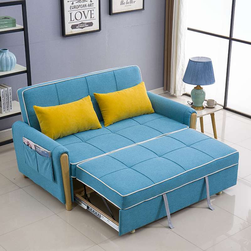 沙发床两用可折叠沙发贵妃客厅多功能小户型家用双人可收纳棉麻