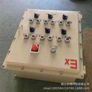 按钮操作箱壁厚4mm乐清 大同防爆配电箱控制仪表箱IIB级