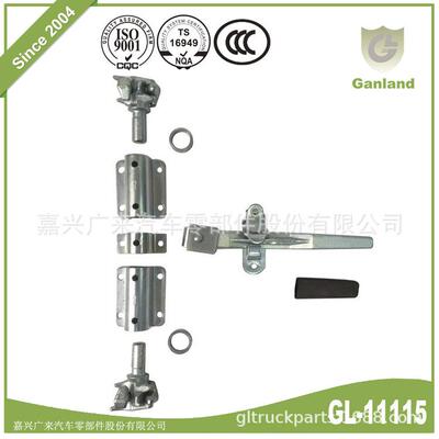 GL-11115集装箱34MM门锁车厢铁镀锌锁具一寸锁杆配件货箱配件