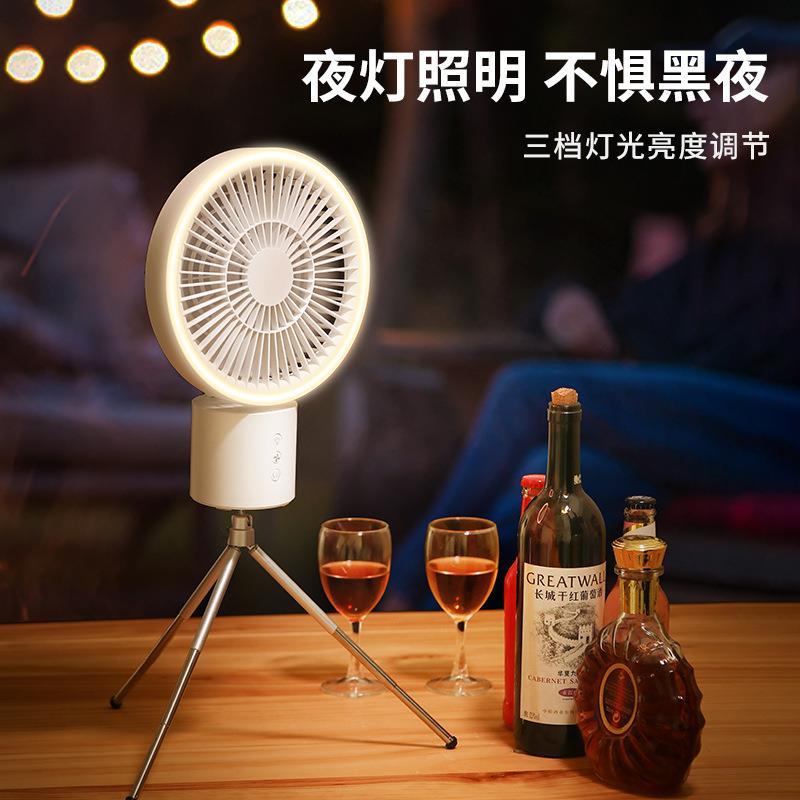 多功能风扇桌面台式落地式吊扇吊灯户外风扇便携可摇头多用风扇
