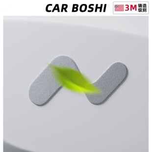 用品 饰贴翻毛皮内饰配件改装 汽博士适用乐道L90 L60方向盘logo装