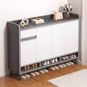 架 2024大容量收纳柜室内多层入户门玄关柜鞋 实木鞋 柜家用门口新款