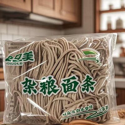 杂粮黑豆味浓口感劲道面香味浓