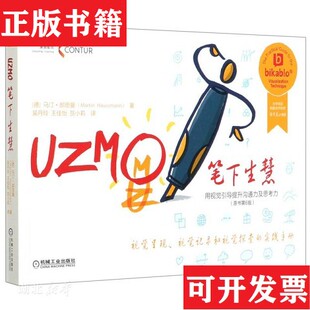 【正版现货】笔下生慧 用视觉引导提升沟通力及思考力MartinHau.mann机械工业出版社