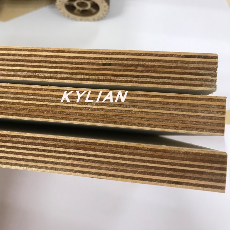 12mm国产精品全桦木夹板家具三合板装修护墙板展柜多层板E0胶合板