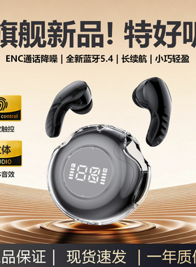 蓝牙耳机2025年新款真无线入耳式降噪超长续航高音质智能通话运动